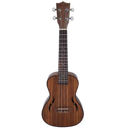 Vault Tenor Ukuleles Natural Vault UK-200T 26" Premium Walnut Laminate with Side Soundport Tenor Ukulele