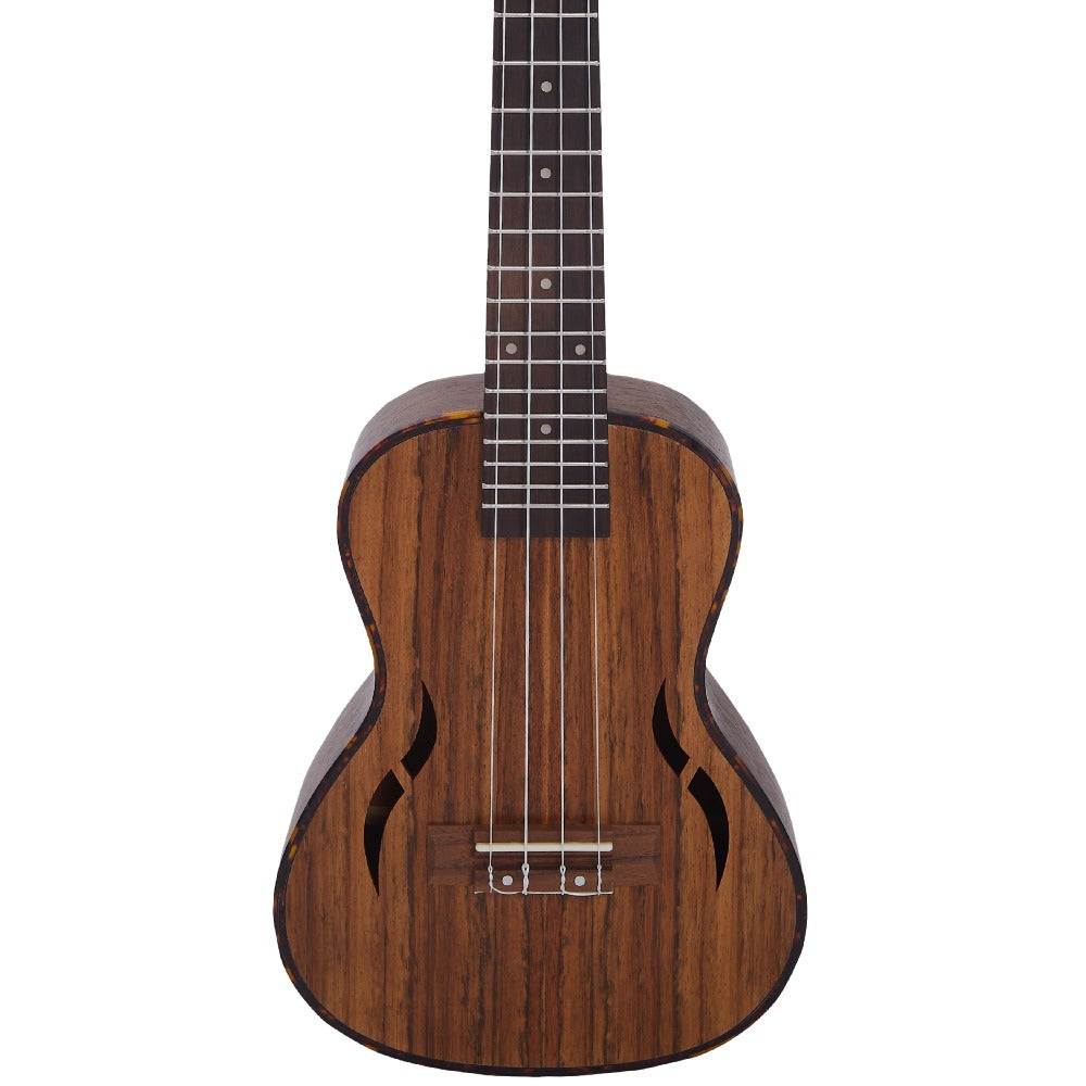 Vault Tenor Ukuleles Natural Vault UK-200T 26" Premium Walnut Laminate with Side Soundport Tenor Ukulele