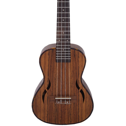 Vault Tenor Ukuleles Natural Vault UK-200T 26" Premium Walnut Laminate with Side Soundport Tenor Ukulele