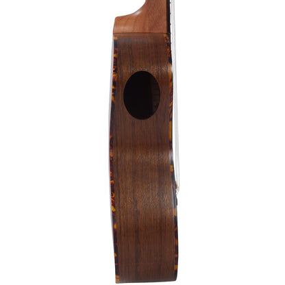 Vault Tenor Ukuleles Natural Vault UK-200T 26" Premium Walnut Laminate with Side Soundport Tenor Ukulele