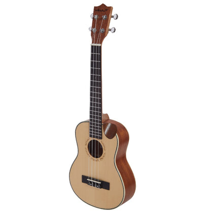 Vault Tenor Ukuleles Vault UK-1000TC 26-Inch Solid Spruce Top Premium Semi Cutaway Tenor Ukulele