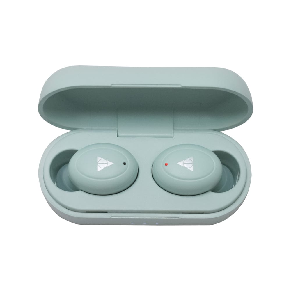 Vault True Wireless In-Ear Headphones PlayTouch / Mint Green Vault Play True Wireless Earbuds With 15 Hours of Wireless Charging & 2 Year Exclusive Vault Warranty