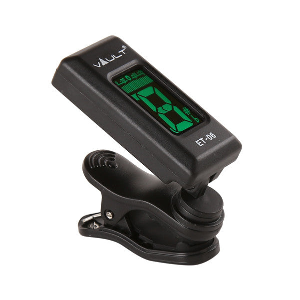vault tuners vault et-06 easy chromatic guitar tuner