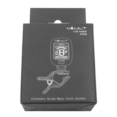 Vault Tuners Vault T-20 Clip-On Guitar Tuner - Black