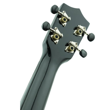 vault ukulele bundles vault uk-003 concert colourful 23-inch ukulele with gig bag, tuner, capo, polishing cloth & ebook      