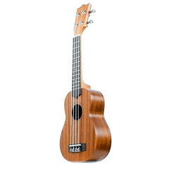 Vault Ukulele Bundles Vault UK-100S 21 Inch Arched Back Soprano Ukulele Bundle