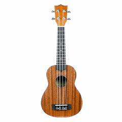 Vault Ukulele Bundles Vault UK-100S 21 Inch Arched Back Soprano Ukulele Bundle