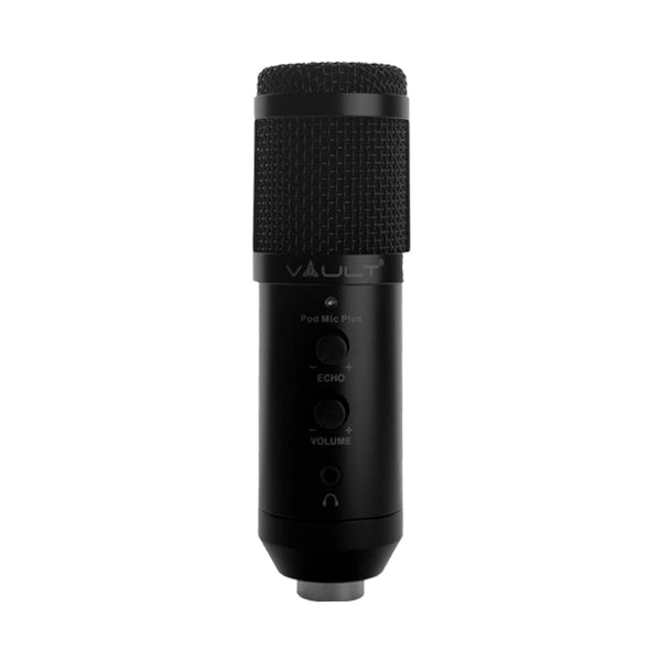 vault usb microphones vault pod mic plus usb condenser podcast microphone kit