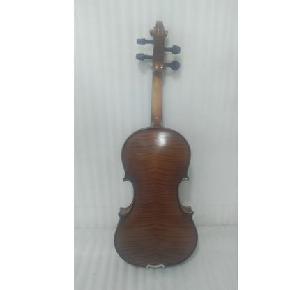 vault violins vault enorm solid spruce top 4/4 violin with bow, rosin & case (outfit) - open box b stock