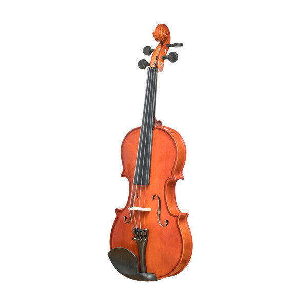 vault violins vault vi1040 3/4 solid violin with hard case, rosin and bow