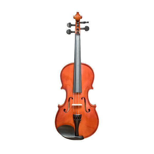 vault violins vault vi1040 3/4 solid violin with hard case, rosin and bow