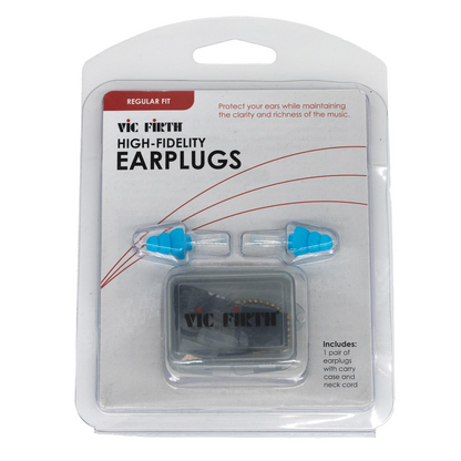 Vic Firth Accessories Vic Firth EAR PLUG R2 Regular Blue Hifi Ear Plugs