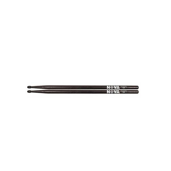 vic firth drumsticks vic firth 5a hickory drumsticks black (n5ab-custom)