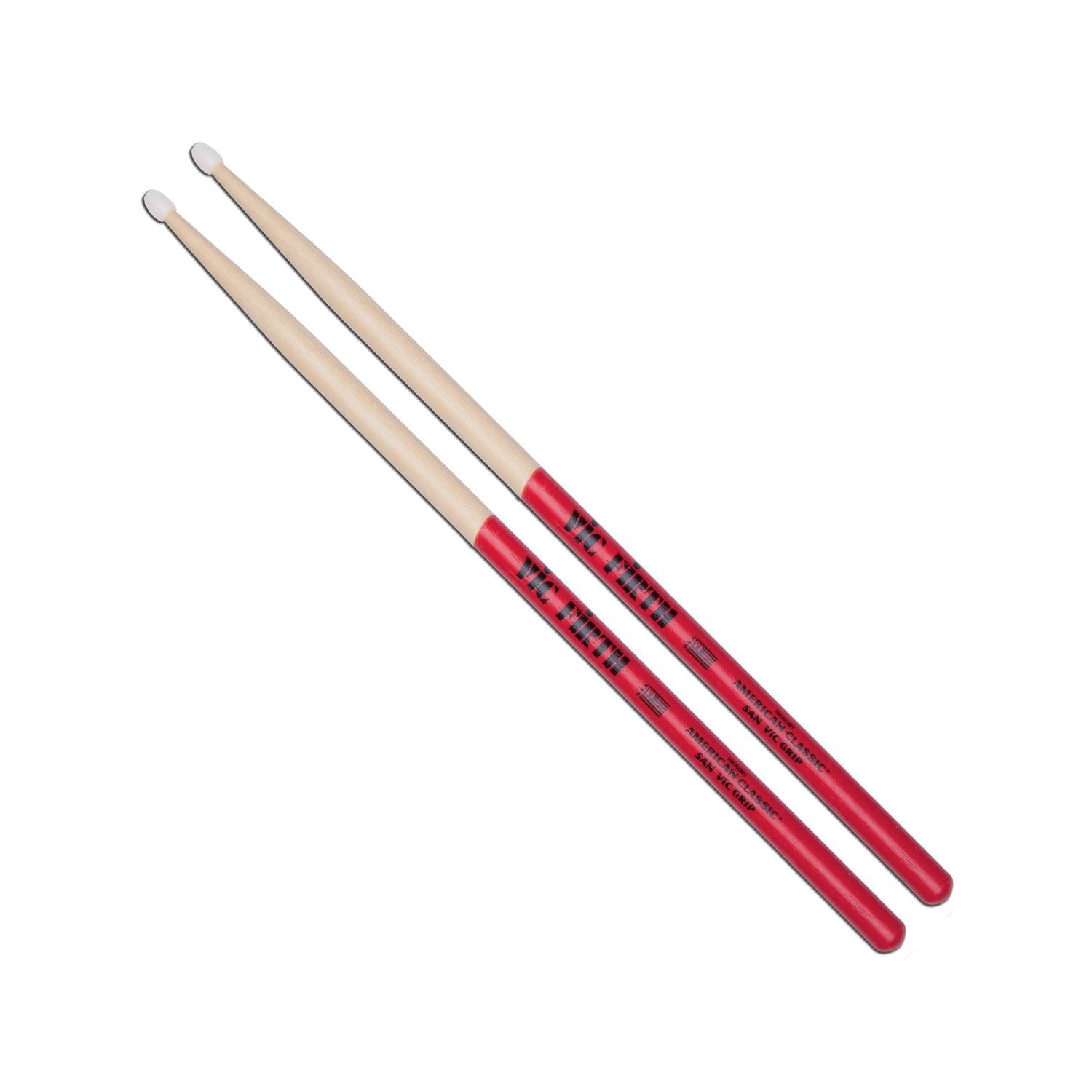 Vic Firth Drumsticks Vic Firth 5ANVG American Classic Vic Grip Drumsticks - 5A