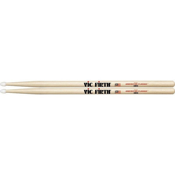 vic firth drumsticks vic firth 5bn nylon tip drumsticks - open box
