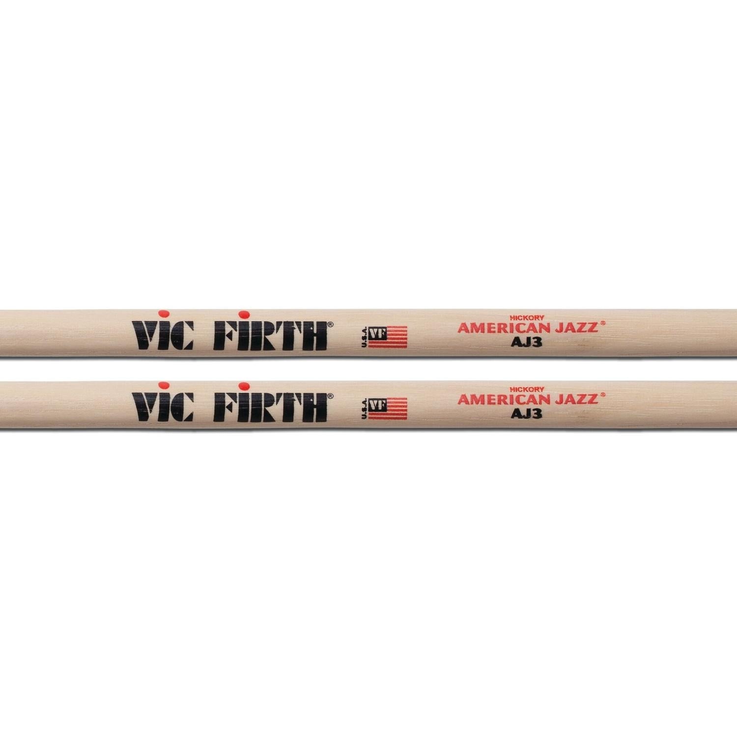 Vic Firth Drumsticks Vic Firth AJ3 American Jazz 3 Drumsticks