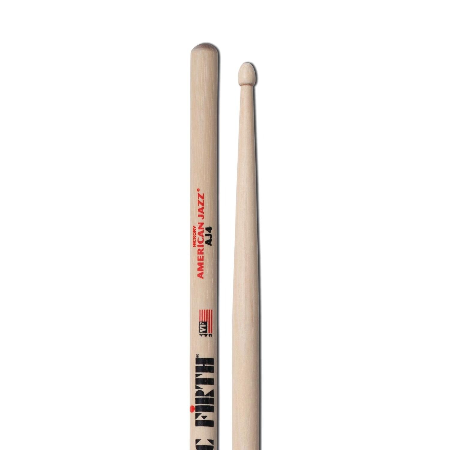 Vic Firth Drumsticks Vic Firth AJ4 American Jazz 4 Drumsticks
