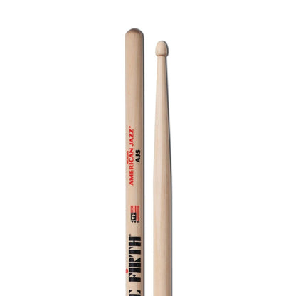 Vic Firth Drumsticks Vic Firth AJ5 American Jazz Drum Stick With Wooden Tip