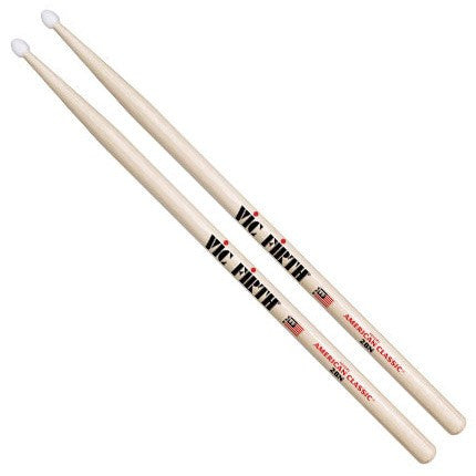vic firth drumsticks vic firth american classic 2bn drumsticks - nylon tip