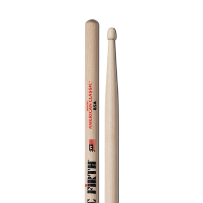 Vic Firth Drumsticks Vic Firth American Classic Hickory Drumsticks - Wooden Tip - 85A