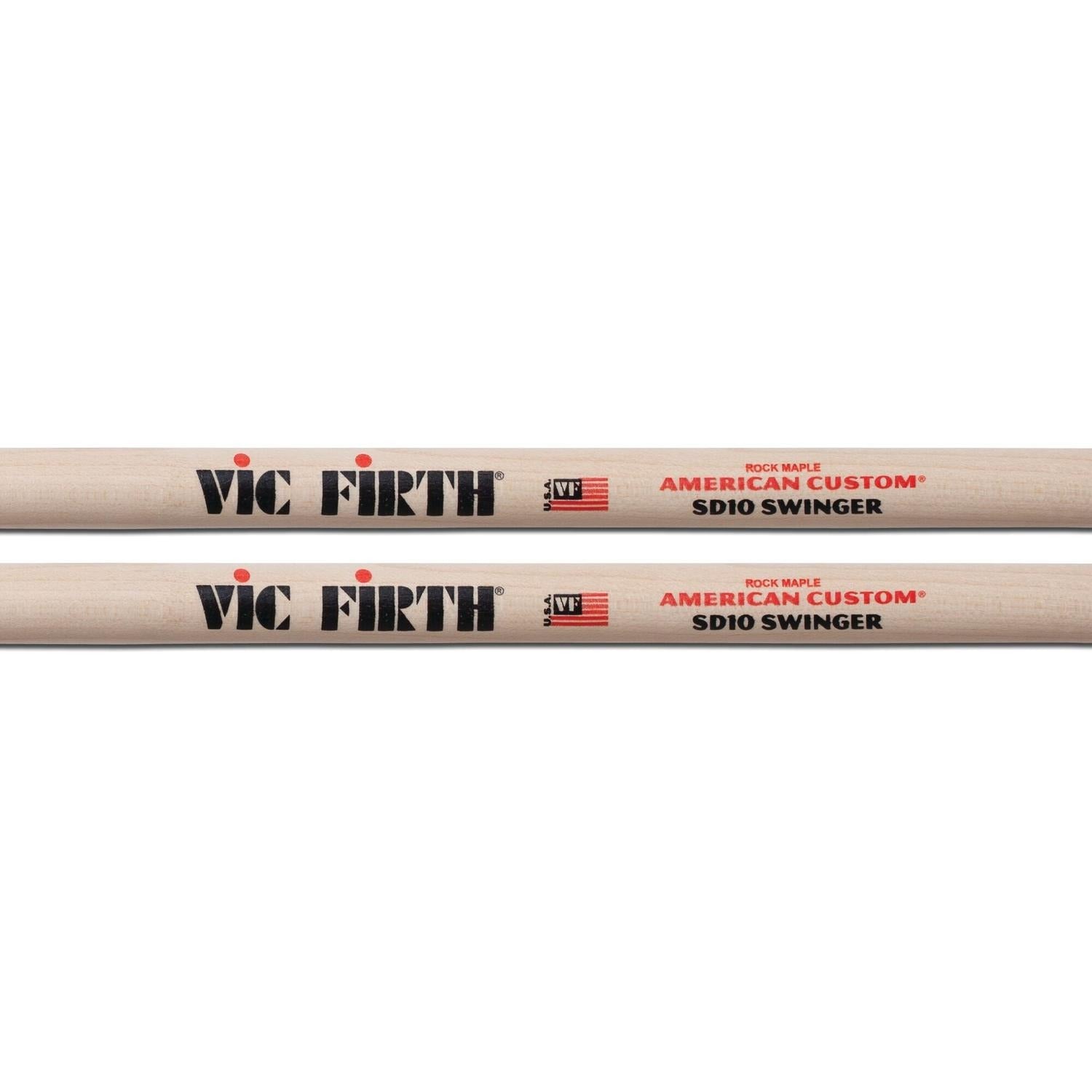 Vic Firth Drumsticks Vic Firth American Custom SD10 SWINGER Drumsticks