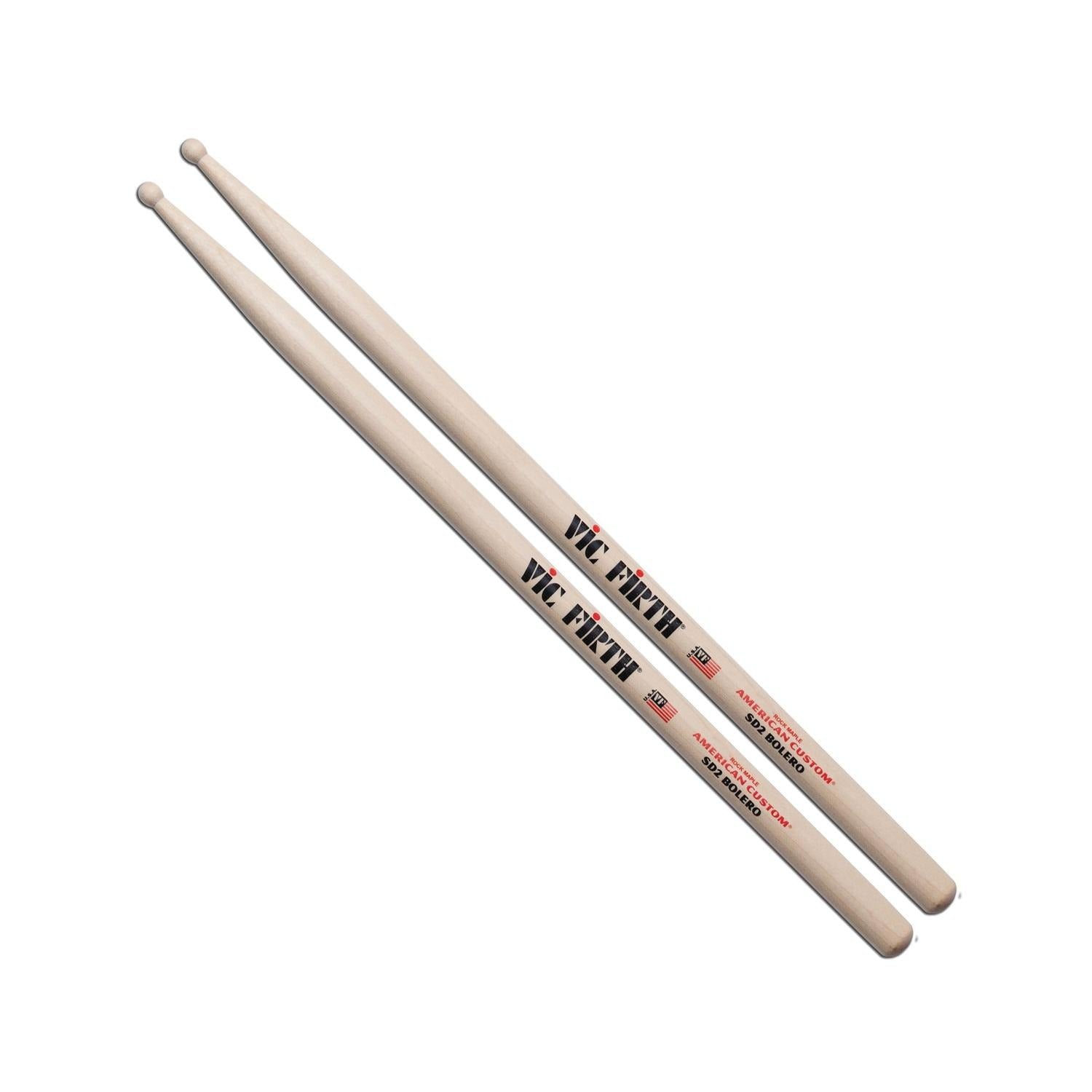 Vic Firth Drumsticks Vic firth American Custom SD2 Bolero Drumsticks