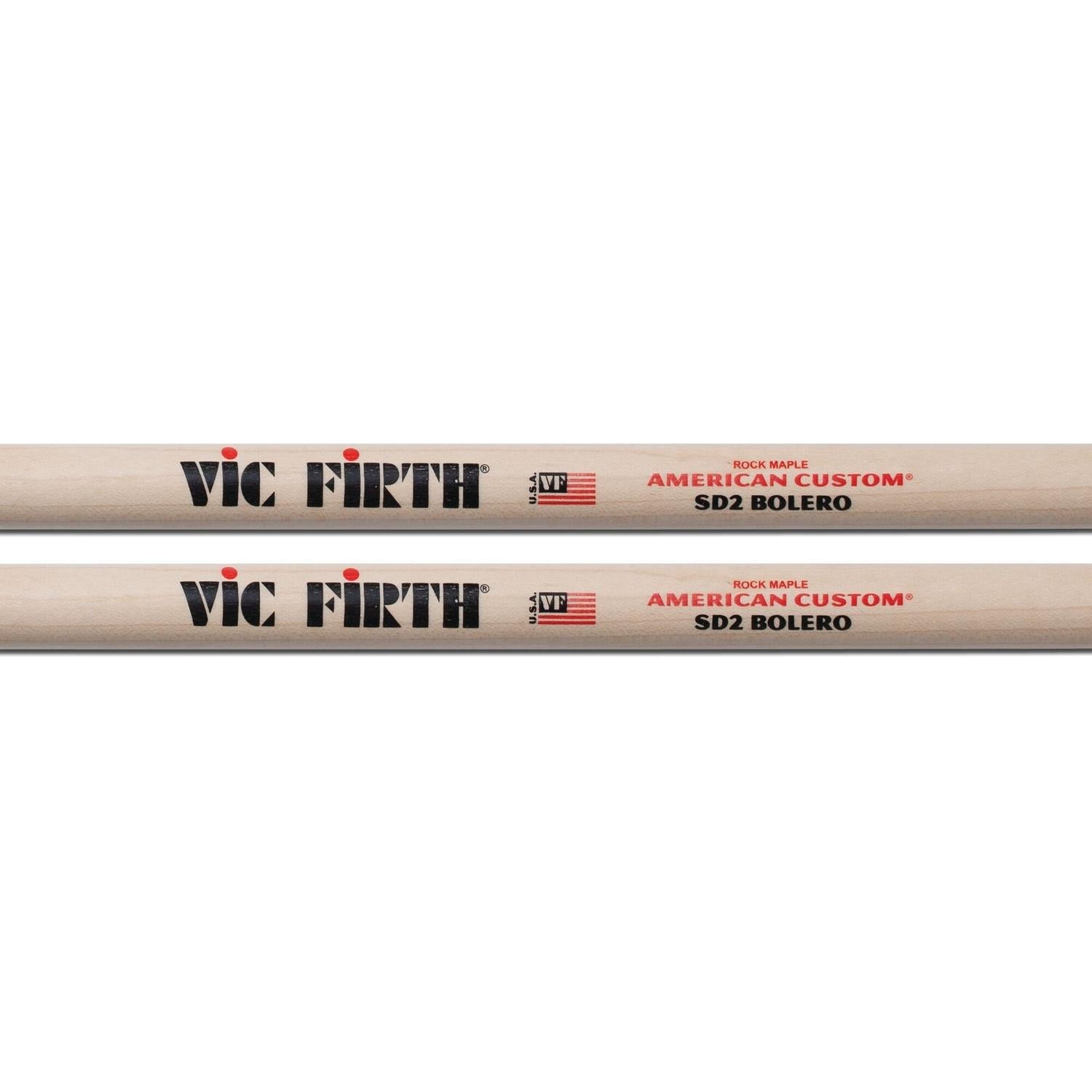 Vic Firth Drumsticks Vic firth American Custom SD2 Bolero Drumsticks