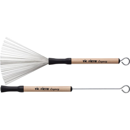 Vic Firth Drumsticks Vic Firth LB Legacy Wooden Handle Drum Brush