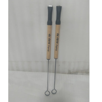 Vic Firth Drumsticks Vic Firth LB Legacy Wooden Handle Drum Brush - Open Box B Stock
