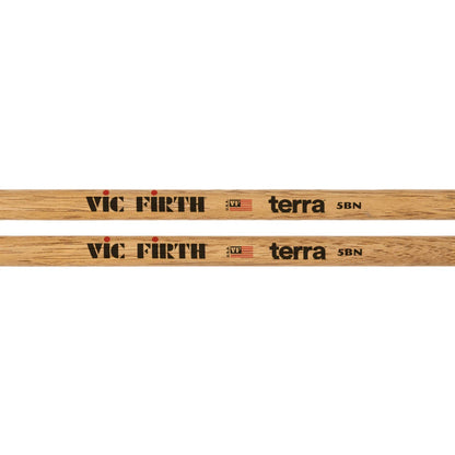 Vic Firth Drumsticks Vic Firth P5BTN American Terra Value Drumsticks - Pack of 4 - 5B
