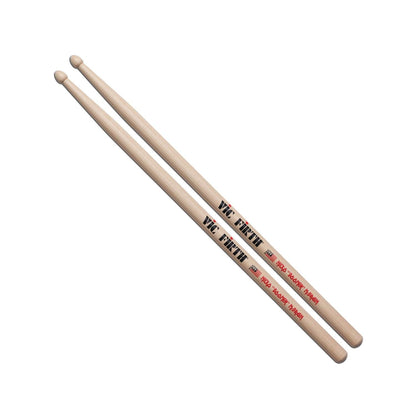 Vic Firth Drumsticks Vic Firth Signature Series Nicko McBrain Drum Stick With Wooden Tip - 5B