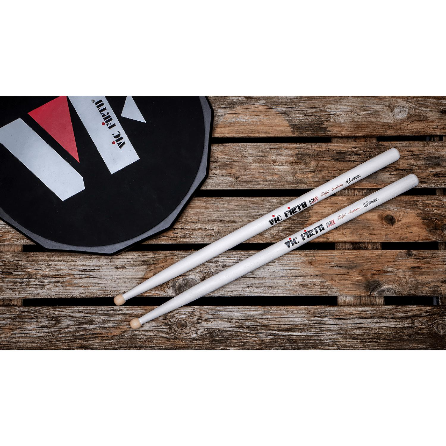 Vic Firth Drumsticks Vic Firth SRH Corpsmaster Ralph Hardimon Signature Snare Drumsticks - Pair