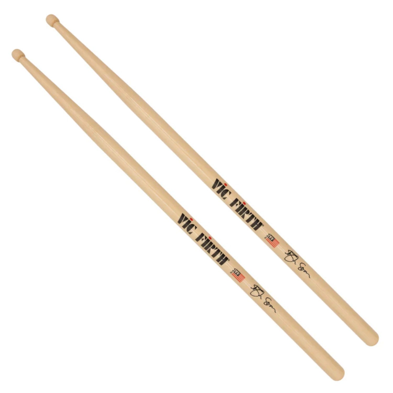 Vic Firth Drumsticks Vic Firth SSOA Ash Soan Signature Series Drumstick - 5A