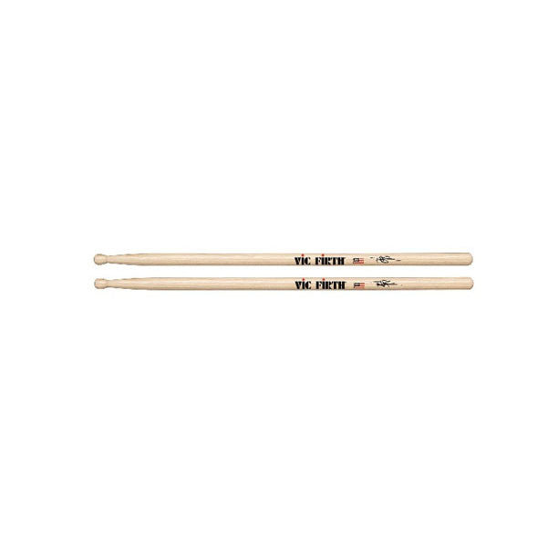 vic firth drumsticks vic firth stb1 signature terry bozzio wooden tip drumsticks