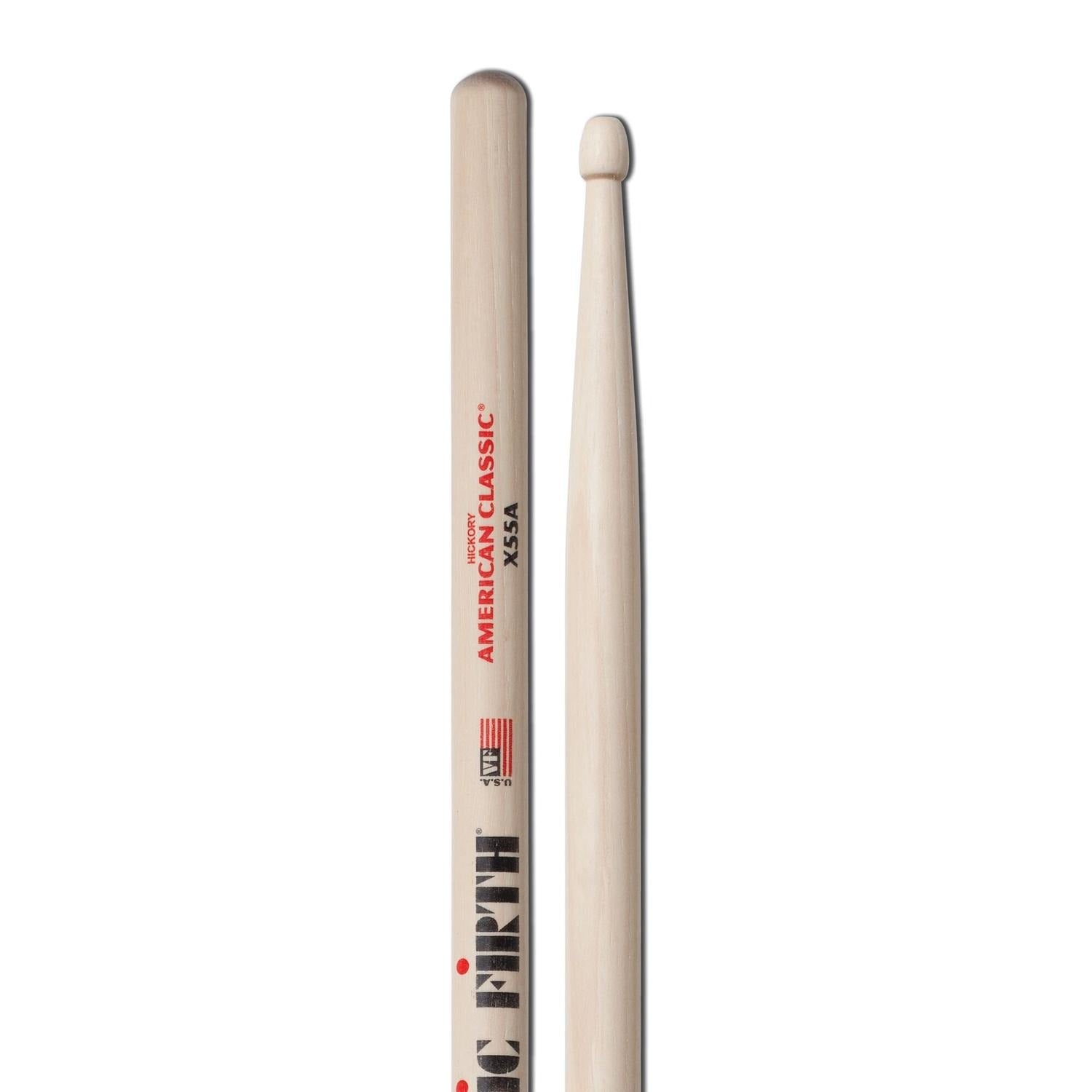 Vic Firth Drumsticks Vic Firth X55A Extreme Wood Tip Drumsticks - 5A