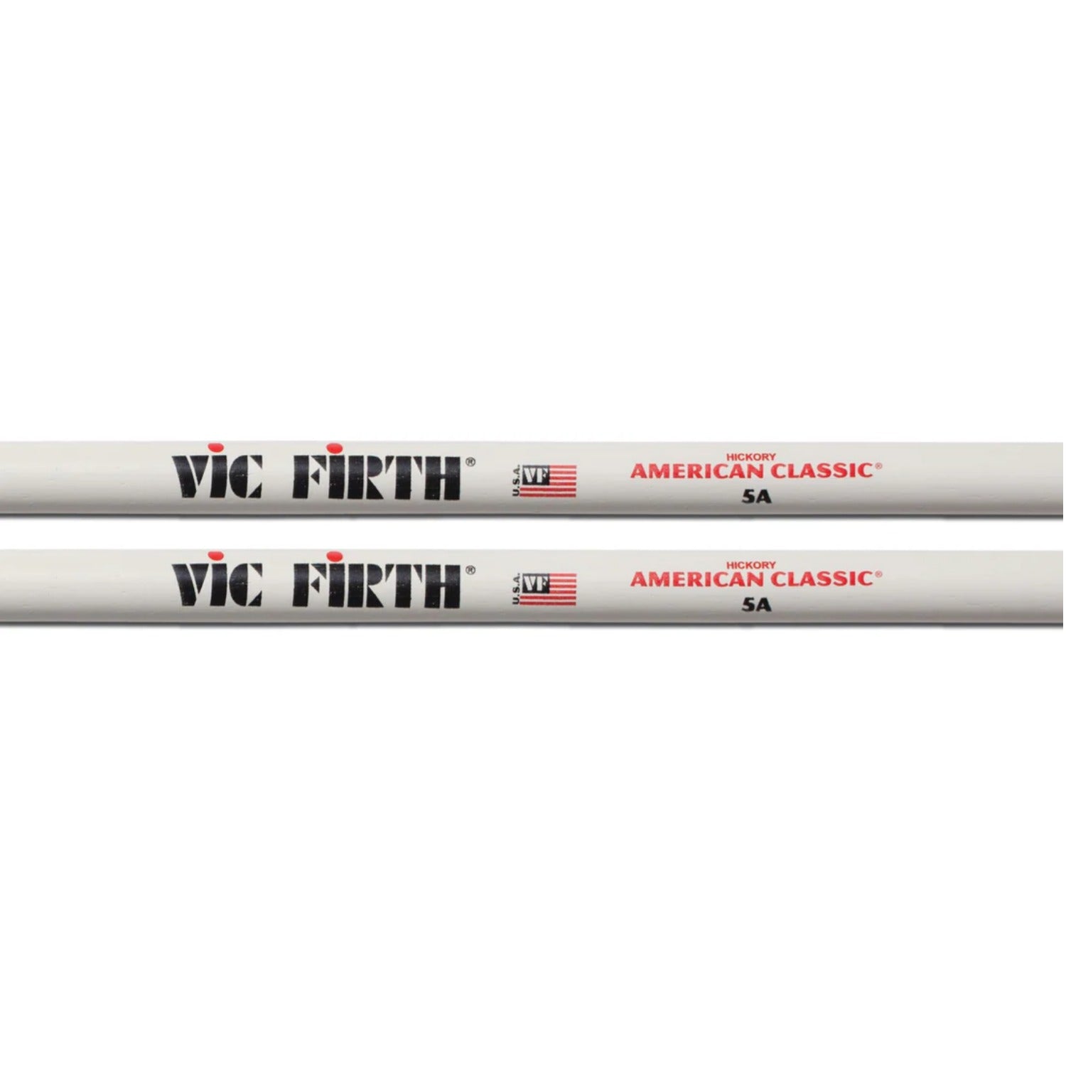 Vic Firth Drumsticks White Vic Firth 5AW American Classic Wood Tip Drumstick - White - 5A 