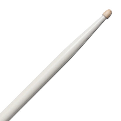 Vic Firth Drumsticks White Vic Firth 5AW American Classic Wood Tip Drumstick - White - 5A 