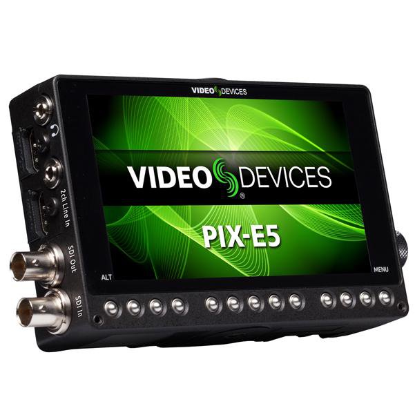 video devices video recorders video devices pix-e5 5-inch 4k portable video recorder