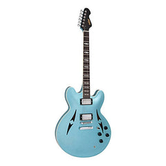 Vintage Hollow & Semi-Hollow Electric Guitars Gun Hill Blue Vintage VSA540 Hollow Electric Guitar