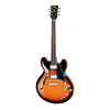 Vintage Hollow & Semi-Hollow Electric Guitars Vintage Tobacco Sunburst Vintage VSA535 Reissued Hollow Electric Guitar