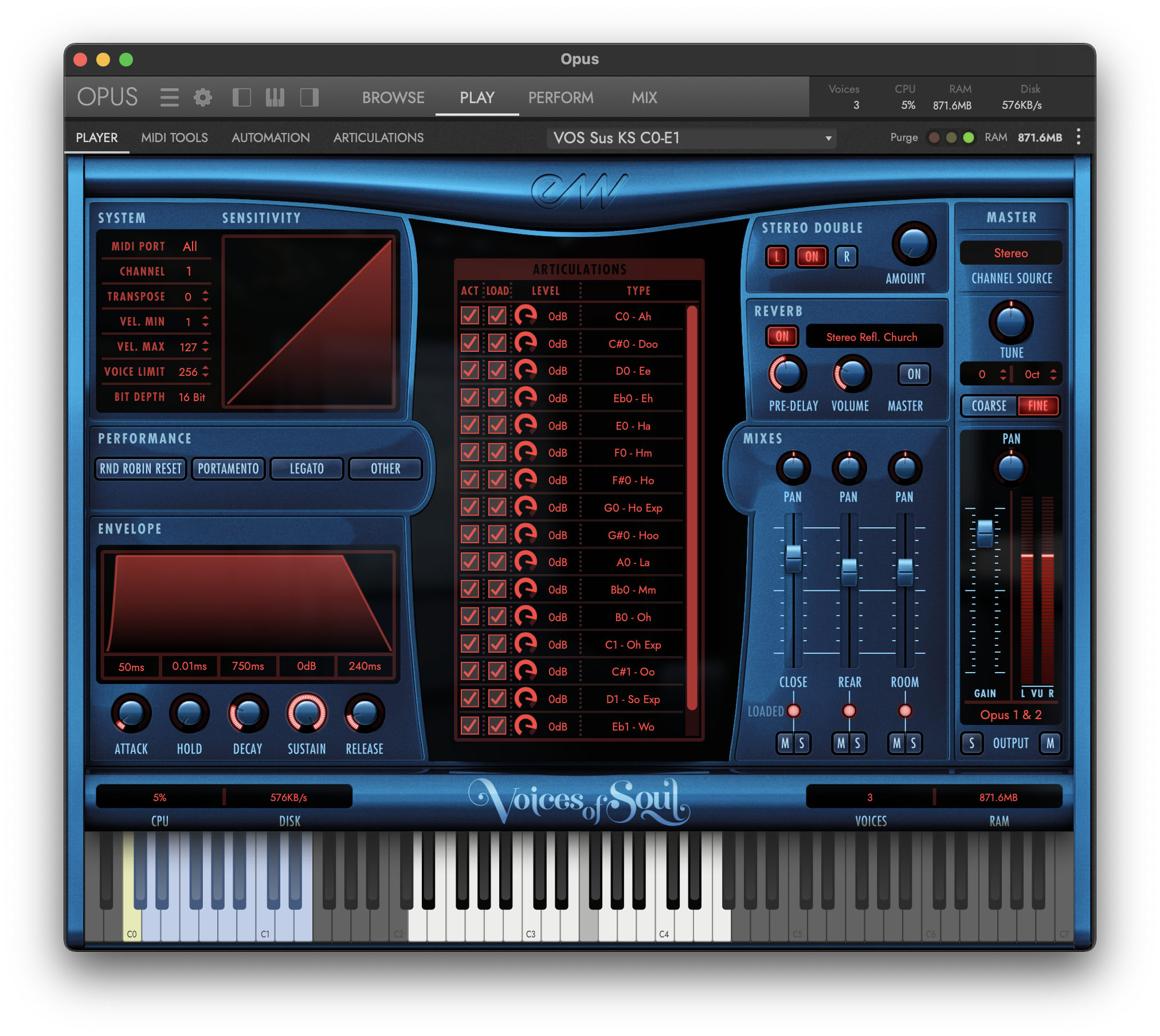 EastWest VOICES OF SOUL: Vocal Instrument Bundle