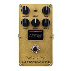 Vox Effect Pedals Vox VE-CD Valvenergy Copperhead Drive Analog Distortion Pedal