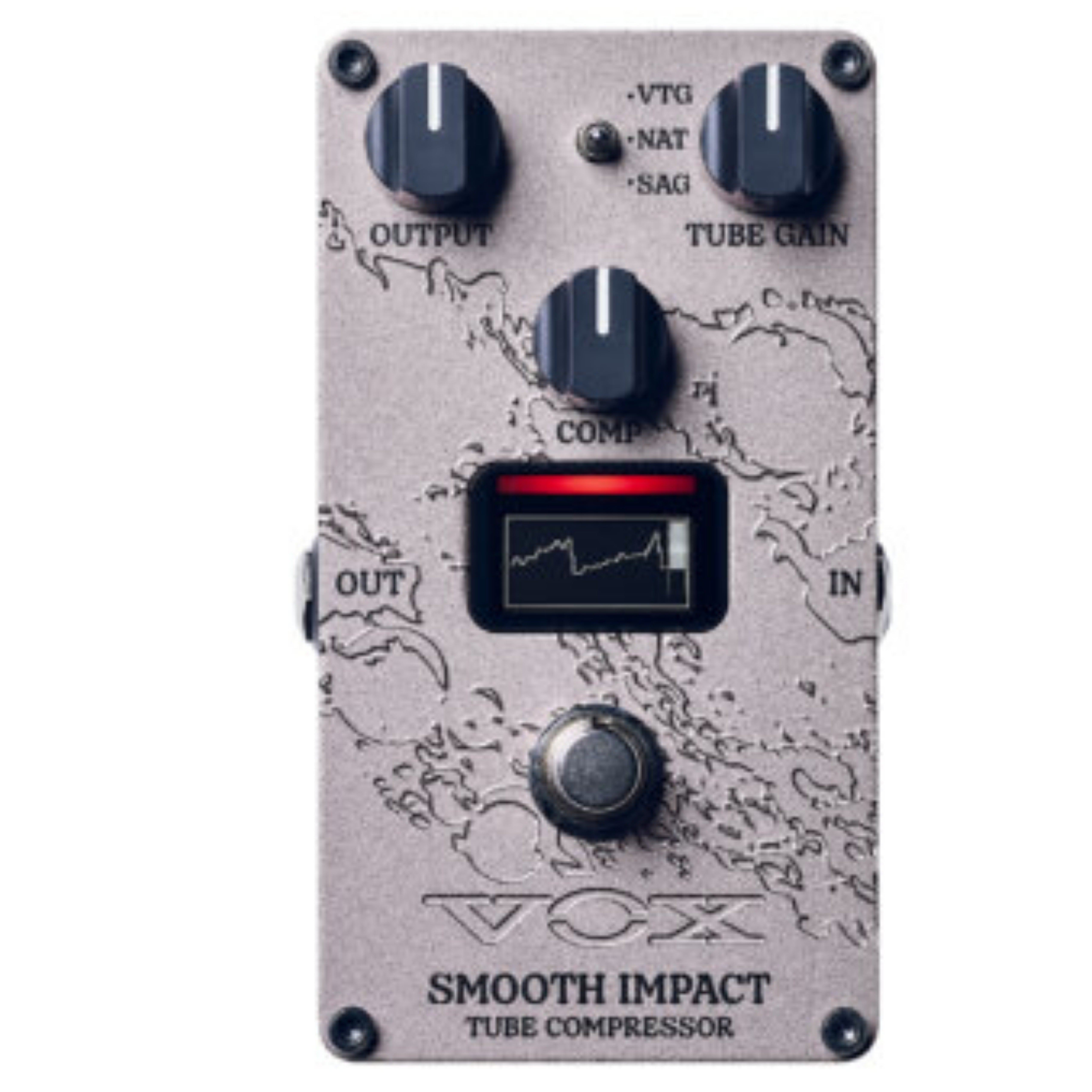 Vox Effect Pedals Vox VE-SI Valvenergy Smooth Impact Guitar Effects Pedal