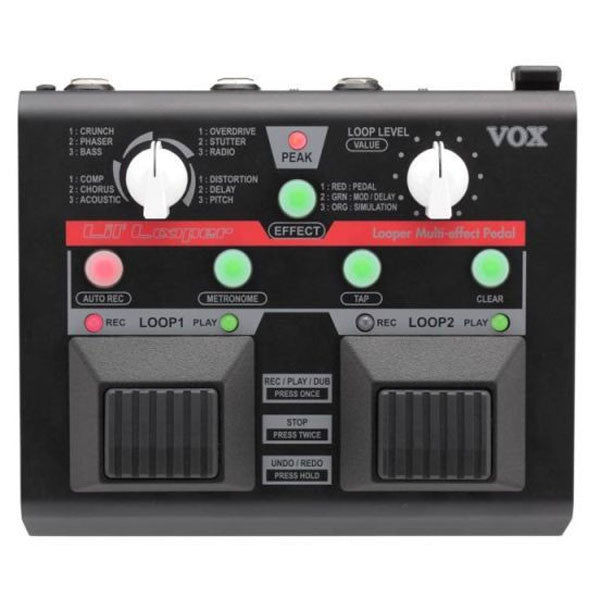 Vox Effect Pedals VOX VLL- 1 Looper Lil' Looper Multi-effect Pedal
