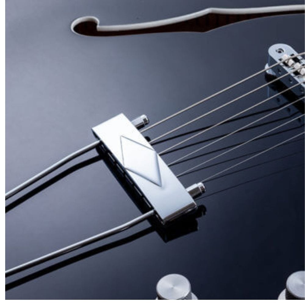 vox electric guitars vox bobcat v90 semi-hollow 6 string electric guitar  