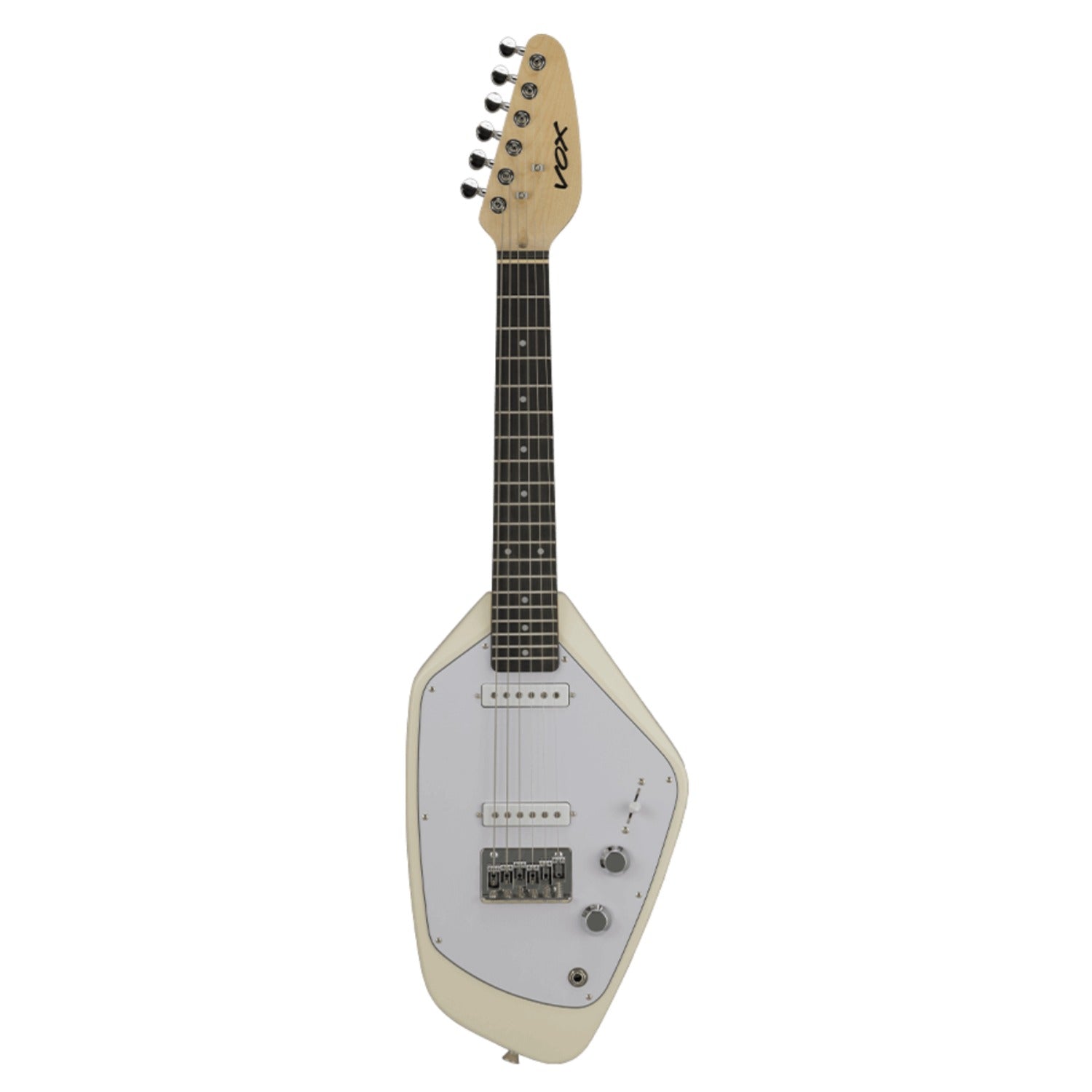 Vox Electric Guitars White Vox Mark V-MK5 Mini 6 String Electric Guitar #color_white