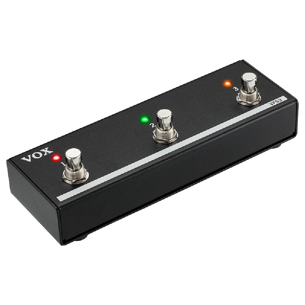 vox footswitches & controllers vox vfs3 foot switch for mini go amplifiers