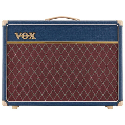Vox Tube Amplifiers Rich Blue Vox Custom AC15C1 15W 1x12 Tube Guitar Combo Amplifier