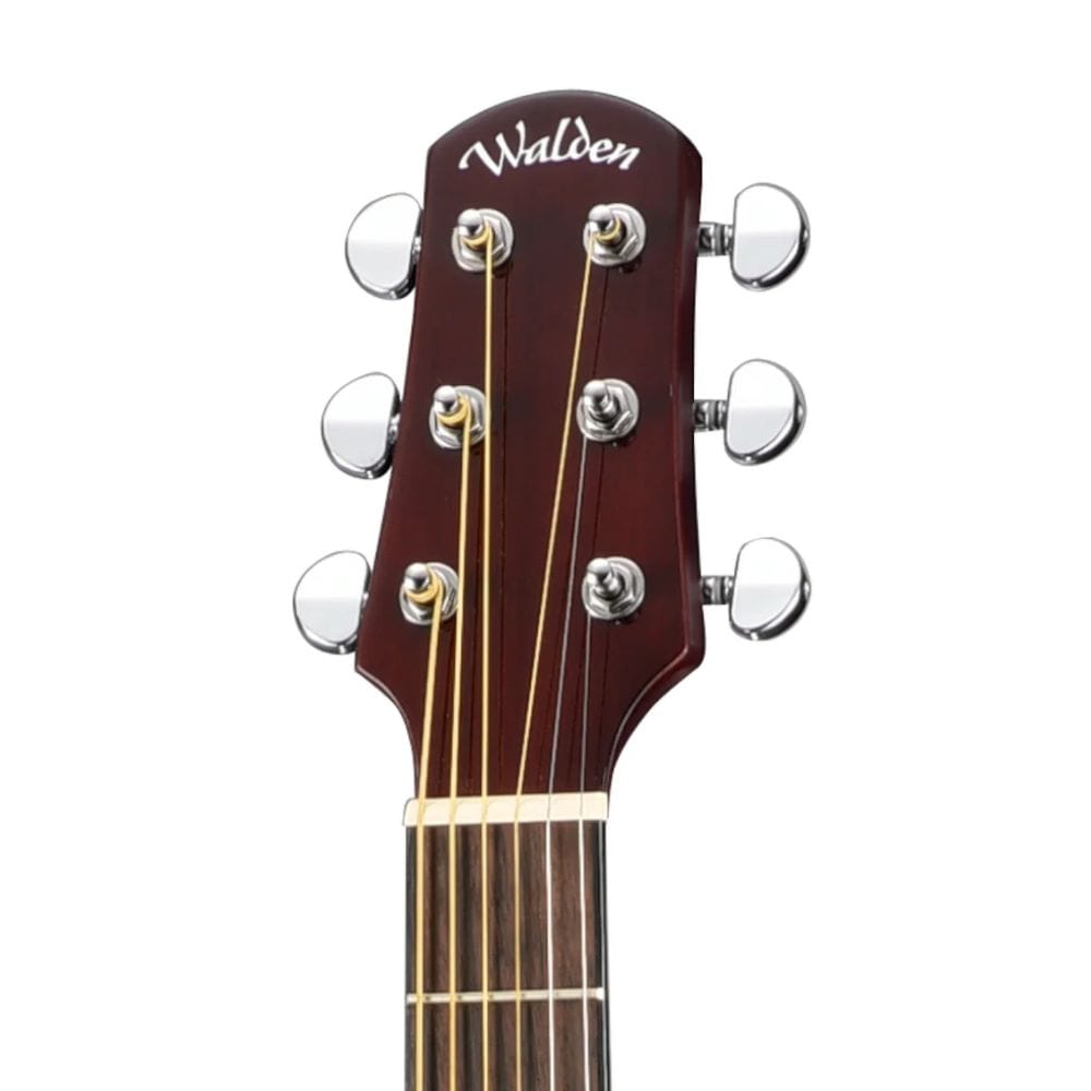 walden electro acoustic guitars natural walden d450ce dreadnought cutaway 6 string electro acoustic guitar with gig bag     