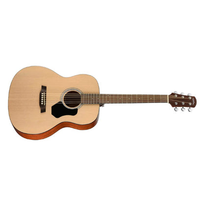 walden electro acoustic guitars natural walden o350e/w orchestra electro acoustic guitar with gig bag   
